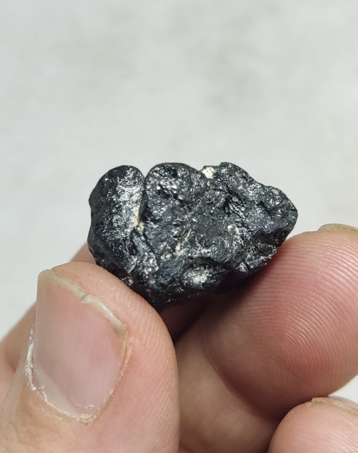 An amazing specimen of black tourmaline cluster 15 grams