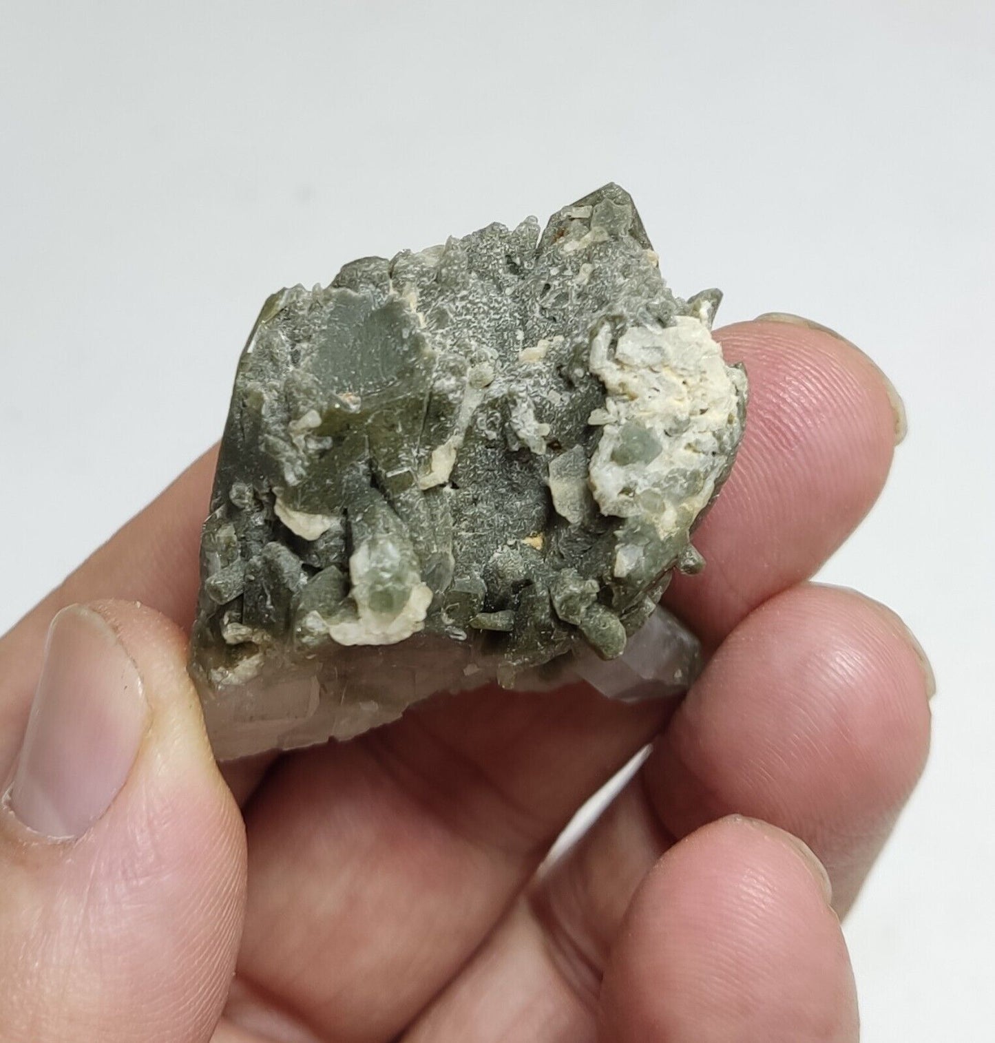 An Aesthetic Natural beautifully terminated Chlorite Quartz specimen 33 grams