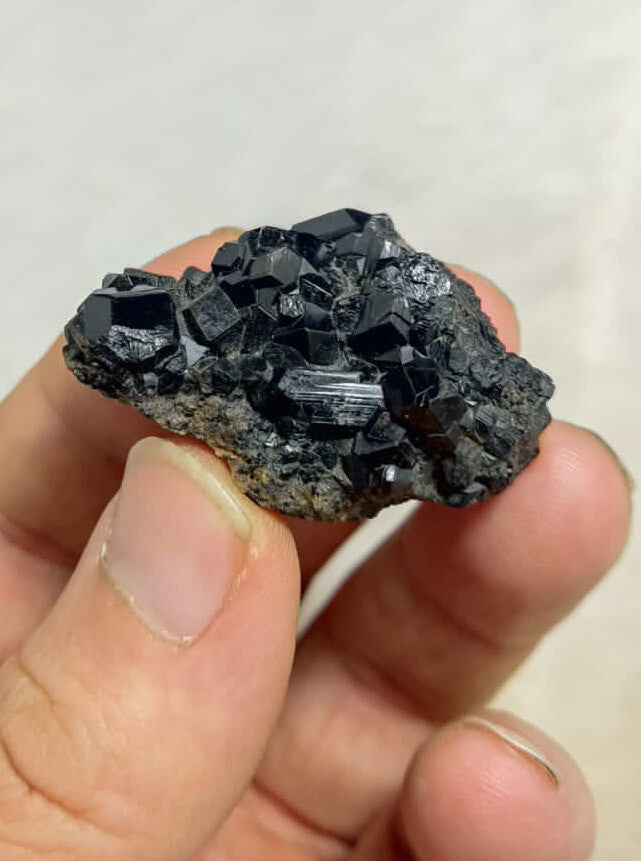 Andradite Garnets Cluster 26 Grams