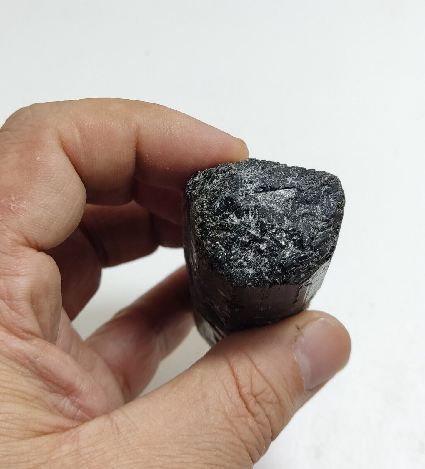 An aesthetic Specimen of black tourmaline crystal 206 grams