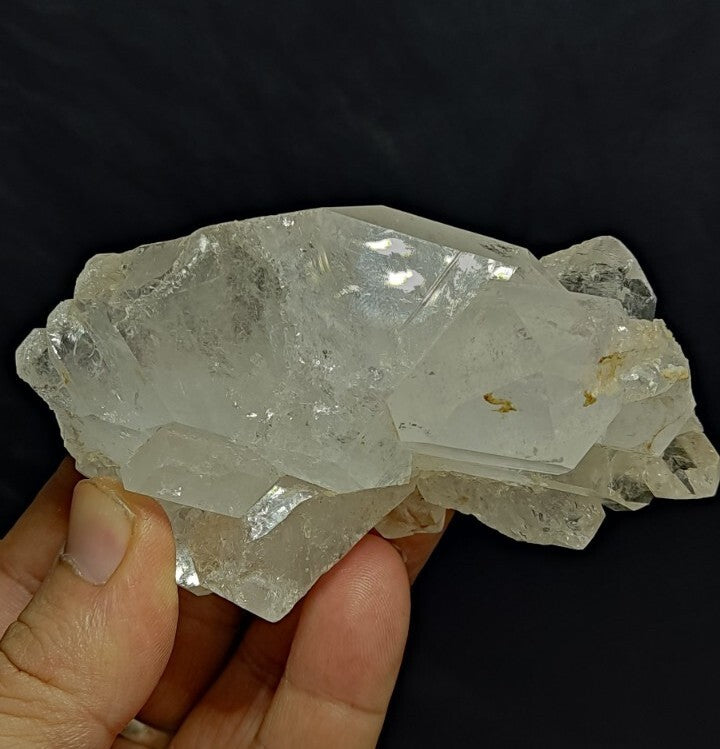 Natural Faden quartz Cluster 278 grams