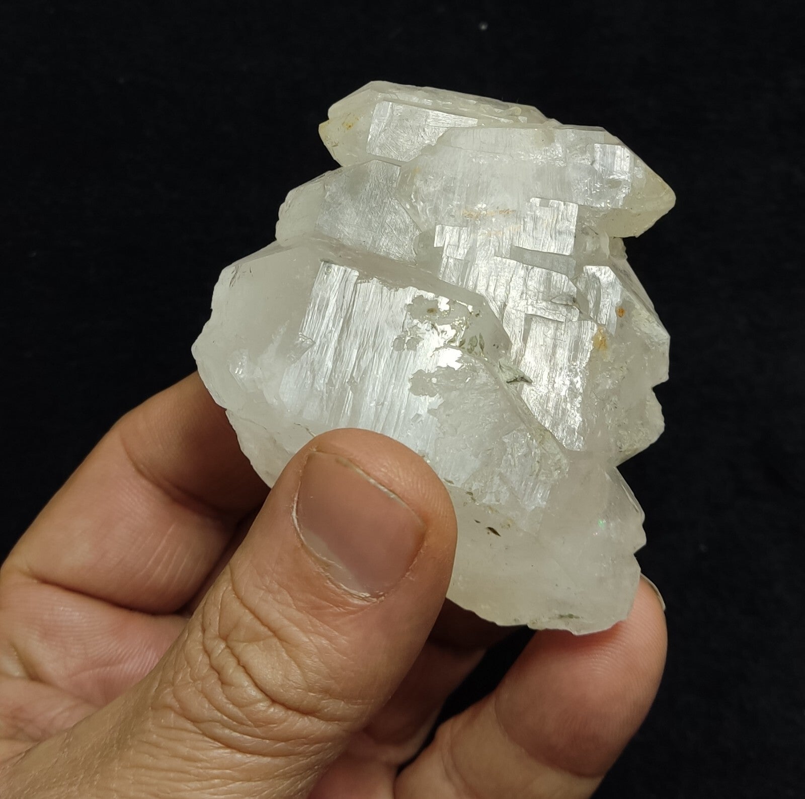 An Aesthetic terminated faden Quartz specimen 117 grams