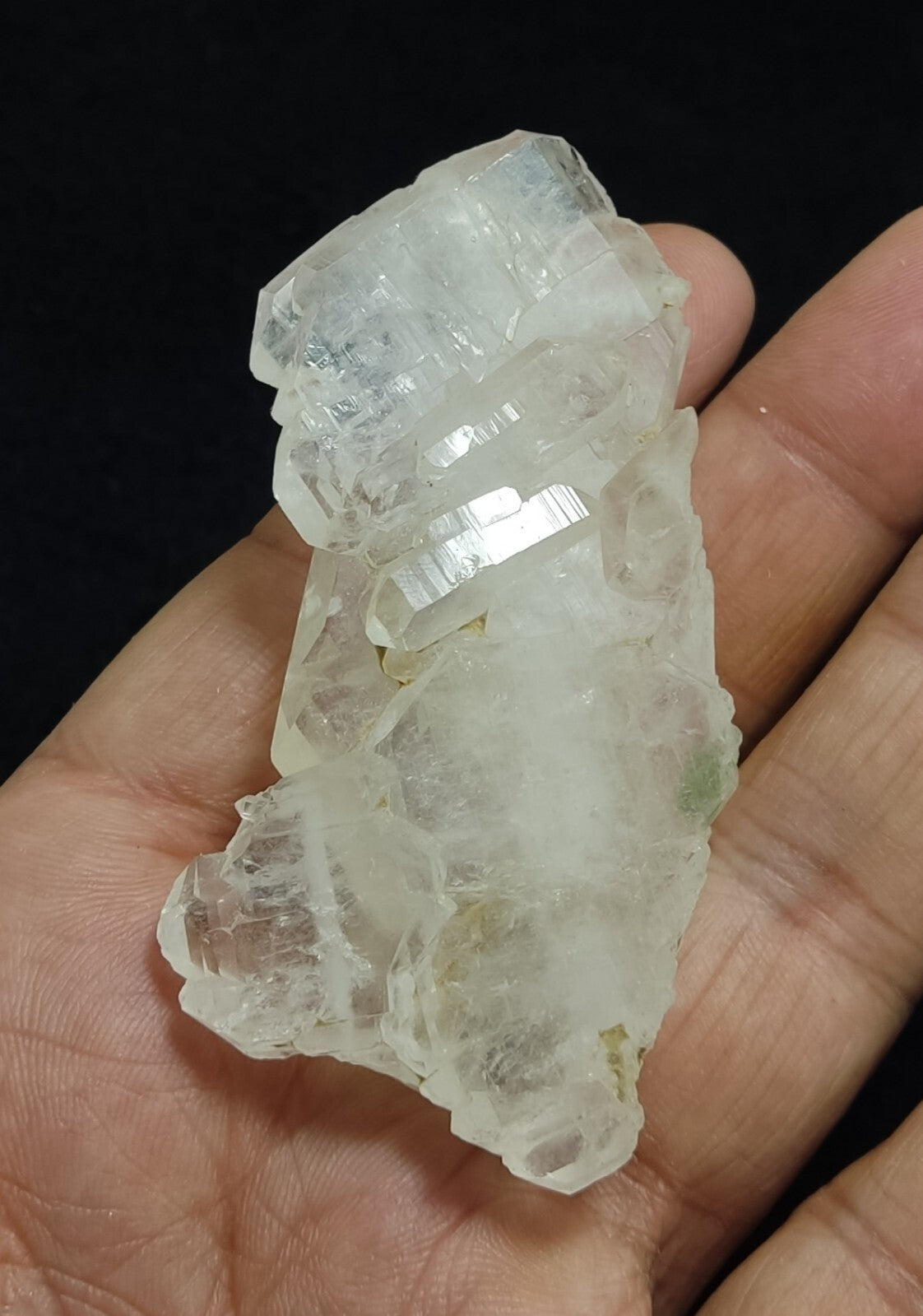 An Aesthetic Natural Faden Quartz cluster 65 grams