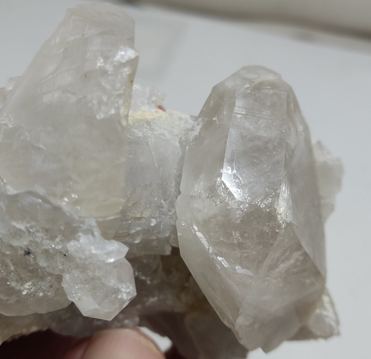 An Aesthetic Natural terminated gwindel Quartz on matrix 278 grams