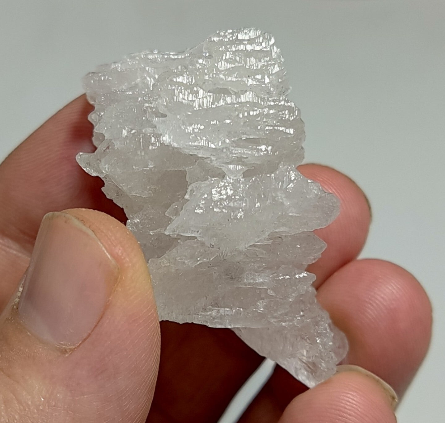 Fully Etched Quartz Crystal 22 grams