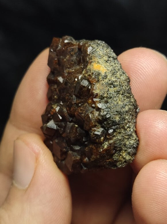 Natural Andradite Garnets Cluster 33 grams