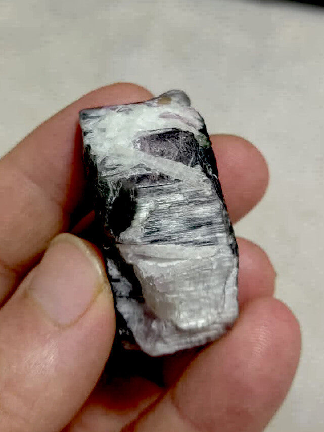 Natural Multicolor Tourmaline Specimen 47 Grams.