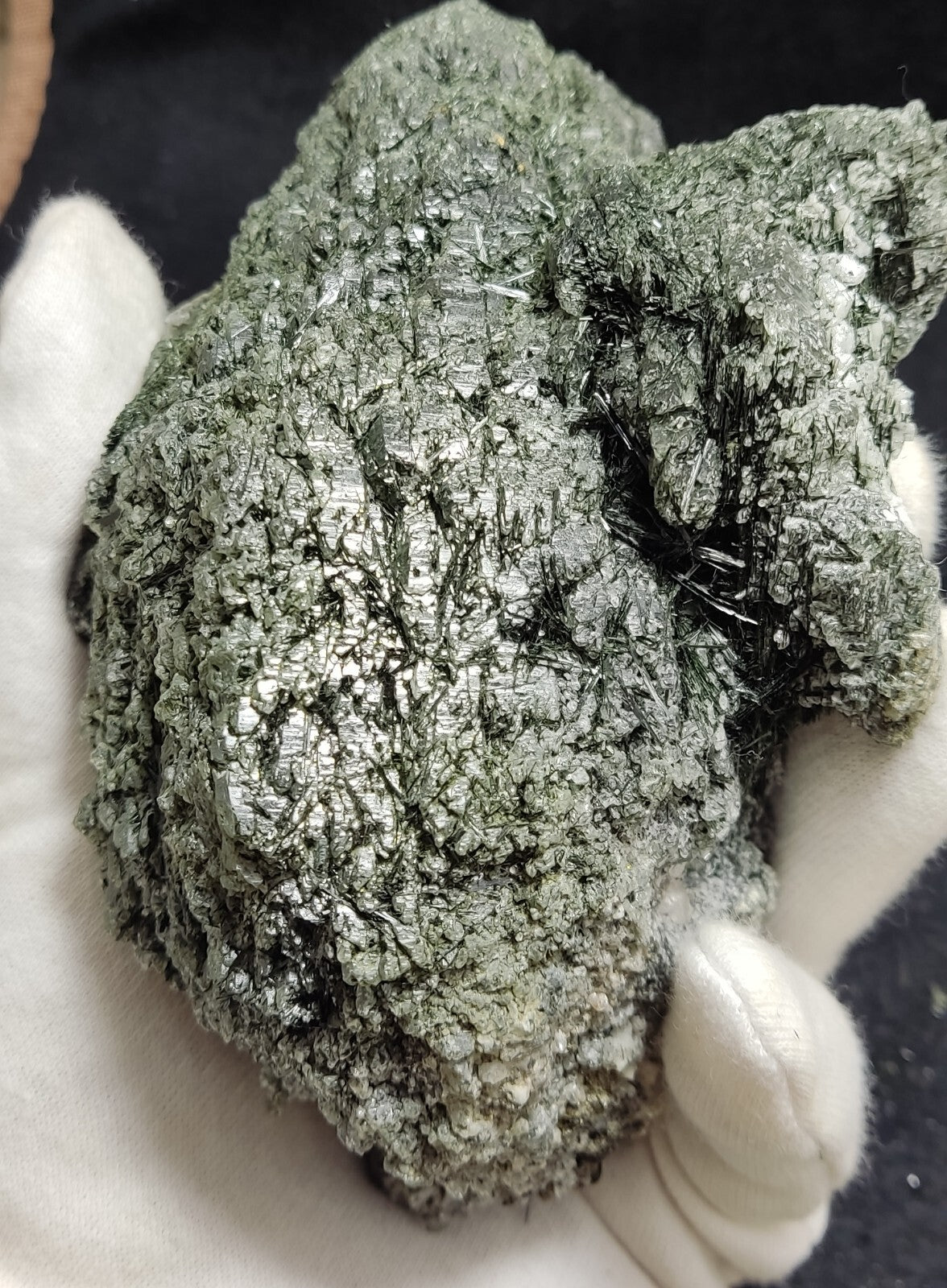 An Aesthetic Natural terminated Chlorite Quartz crystal specimen 1260 grams