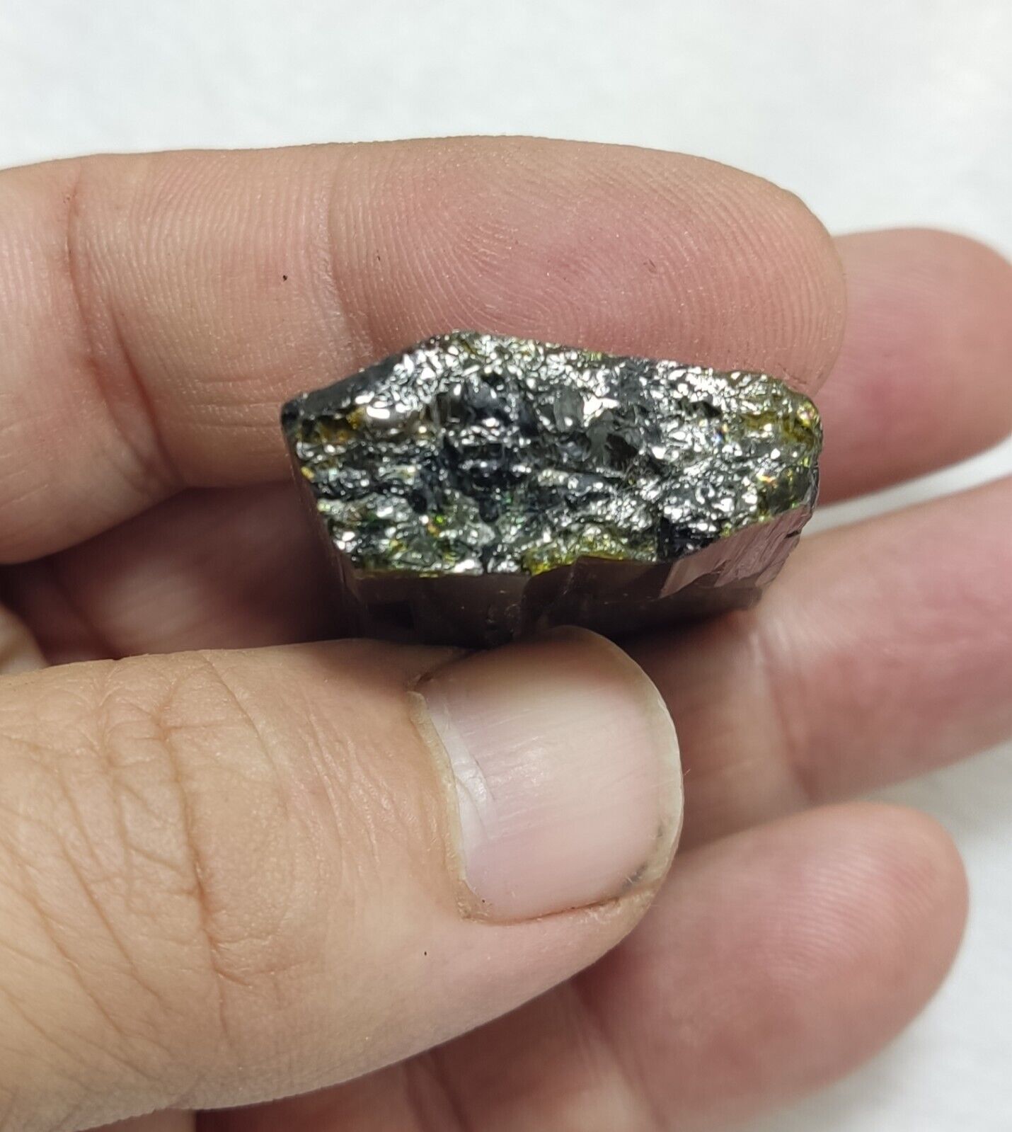 An Aesthetic specimen of epidote crystal 36 grams