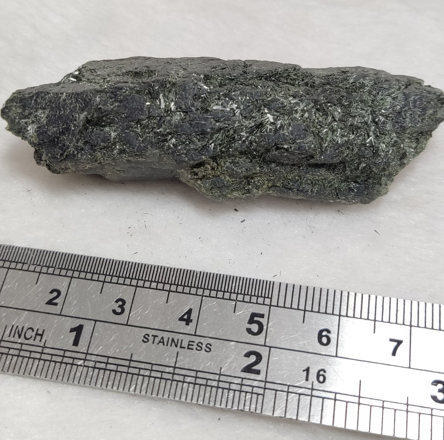 An Aesthetic Natural terminated Chlorite Quartz crystal specimen 42 grams