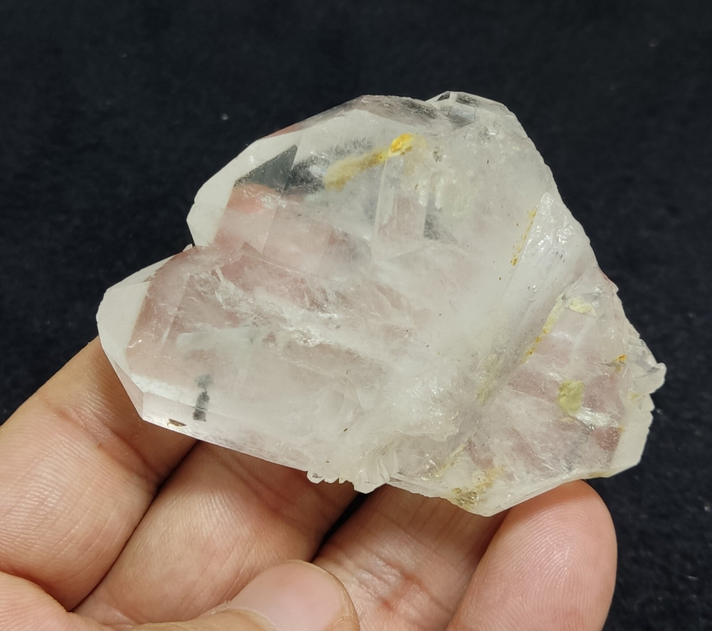 An Aesthetic terminated faden Quartz specimen 89 grams