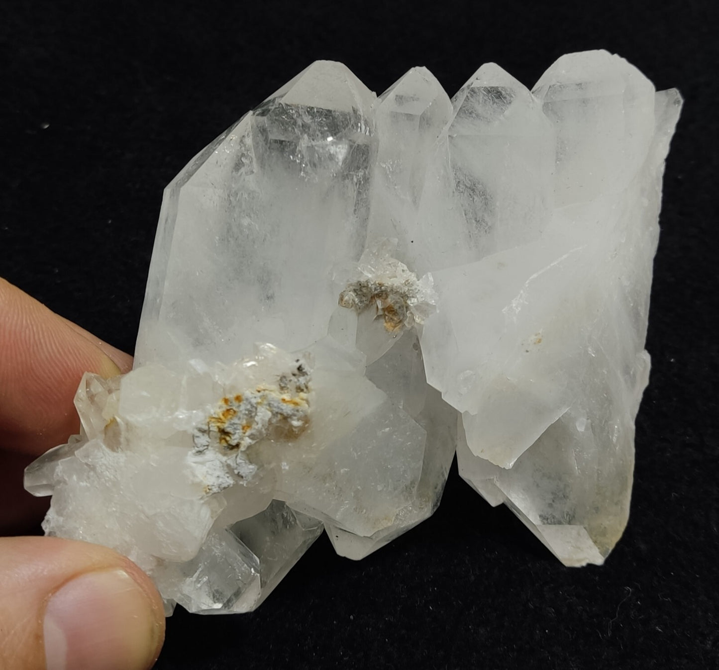An Aesthetic terminated faden Quartz crystal specimen 186 grams