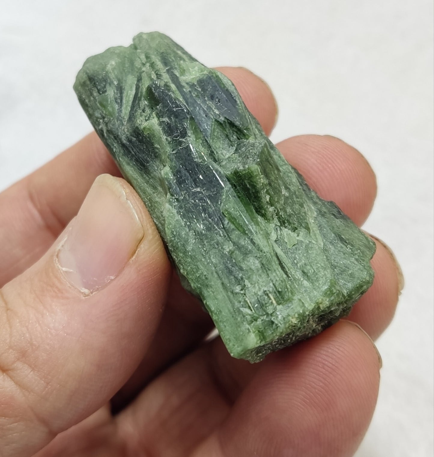 An amazing specimen of diopside crystal 44 grams