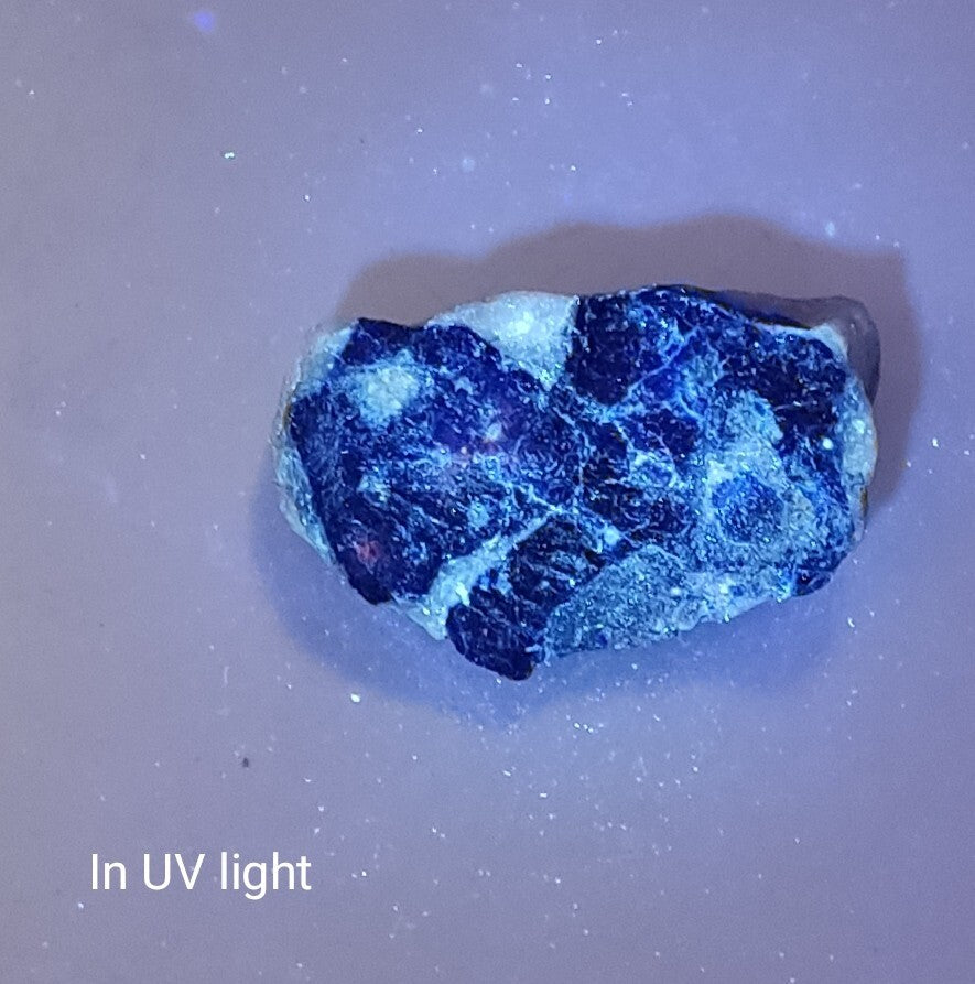 An Aesthetic specimen of lazurite on matrix 28 grams