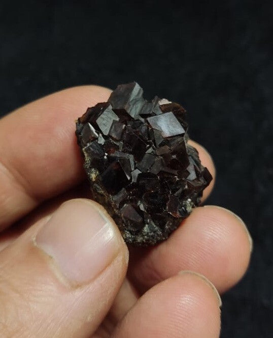 Natural Andradite Garnet Cluster 16 Grams.