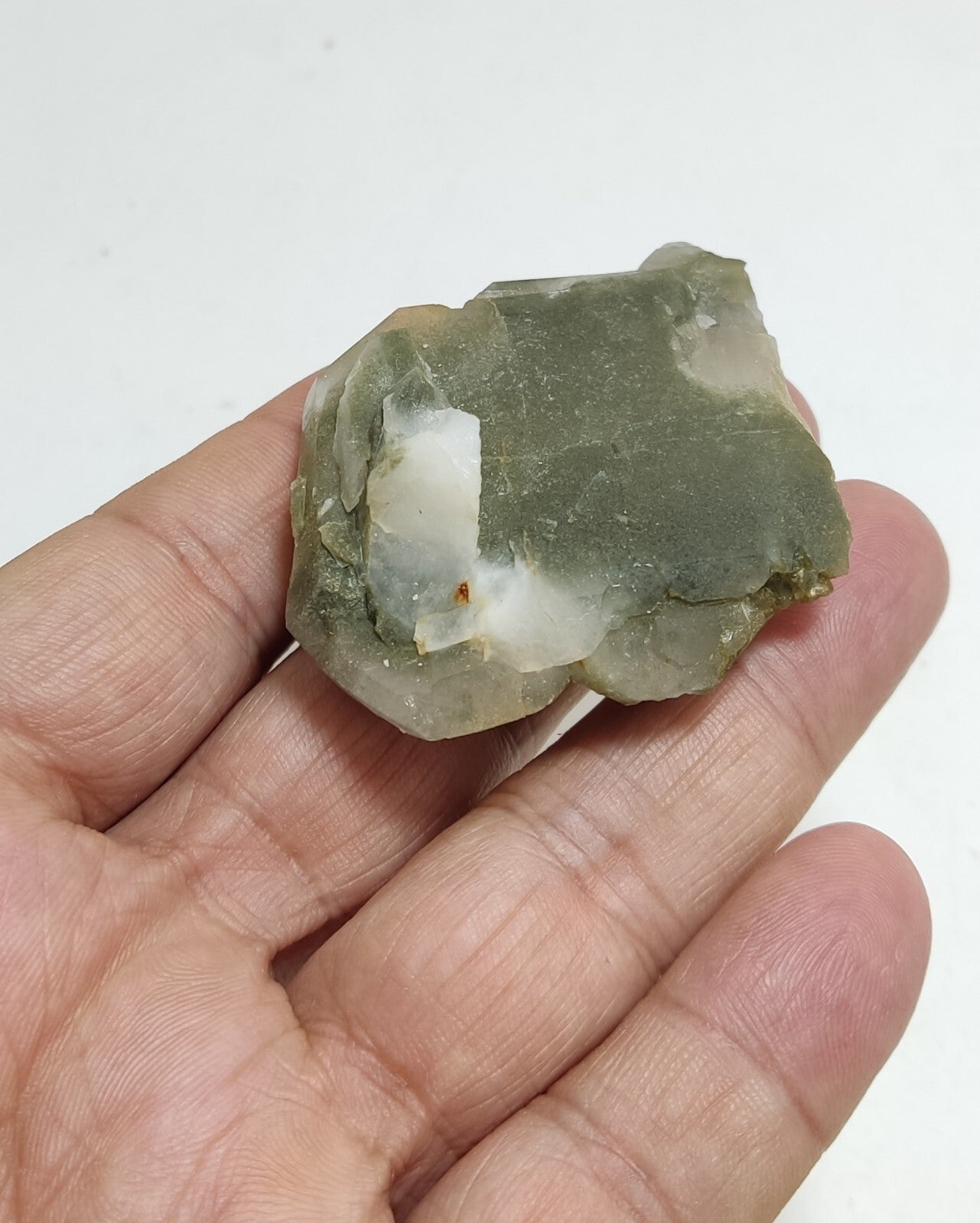 An Aesthetic Natural beautifully terminated Chlorite Quartz specimen 61 grams