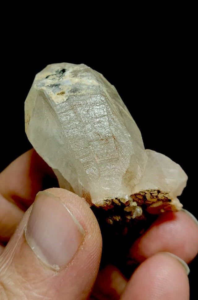 Natural Amphibole Quartz Crystal 43 Grams.