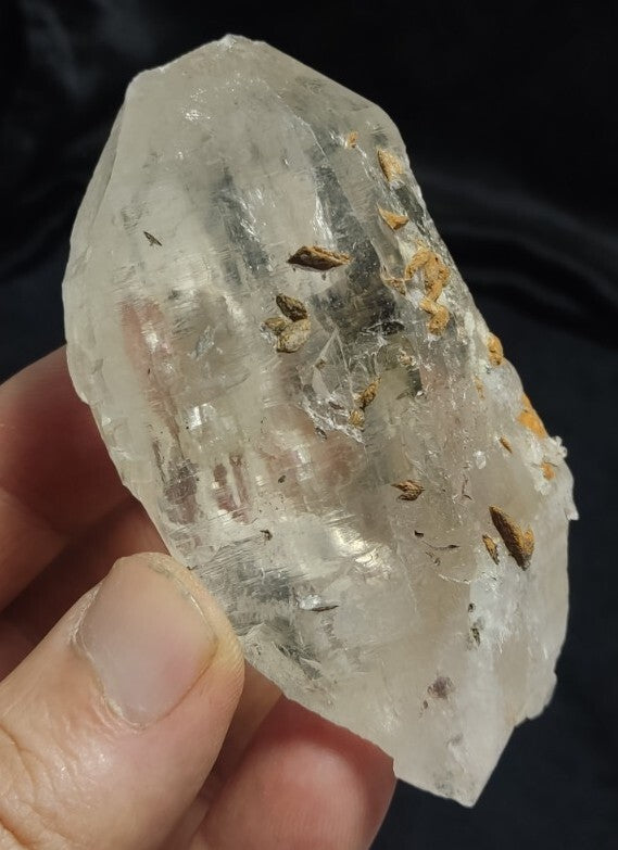 Natural terminated Quartz with Siderite  167 grams