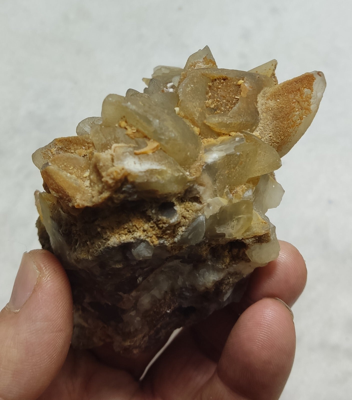 An amazing specimen of calcite 332 grams