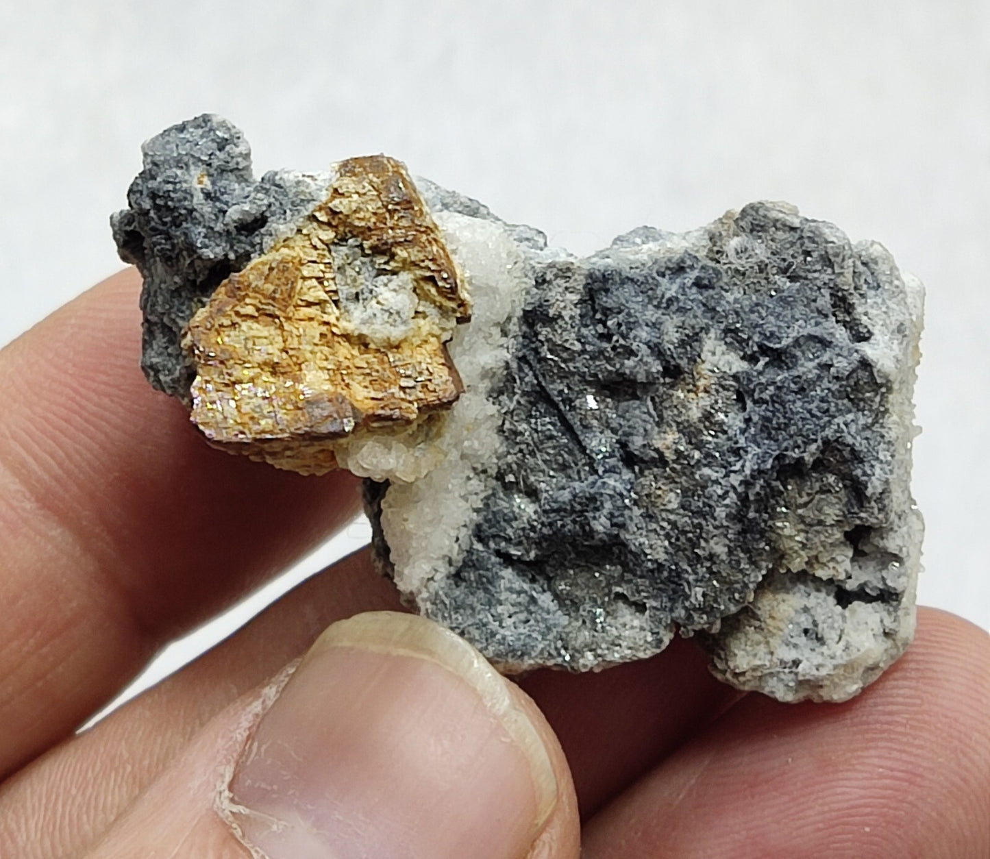 An amazing specimen of siderite on matrix 14 grams