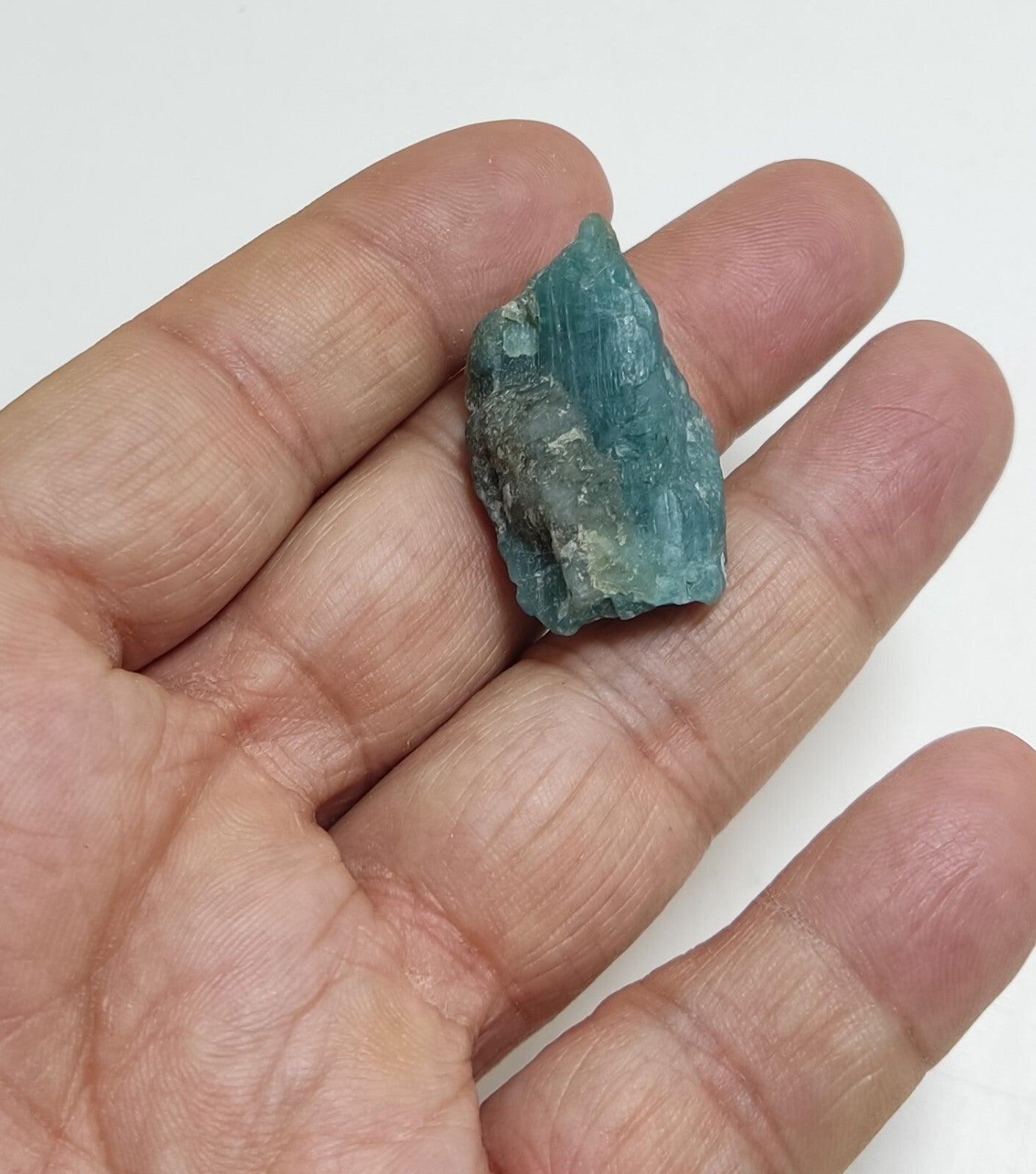 Amazing rare Rough Grandidierite single piece 11 grams