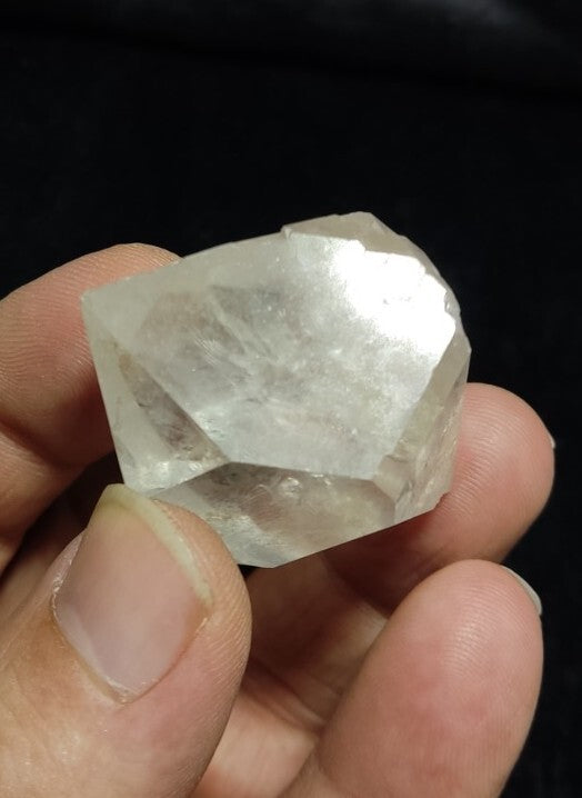 Double Terminated Transparent Natural Quartz Crystal 41 grams