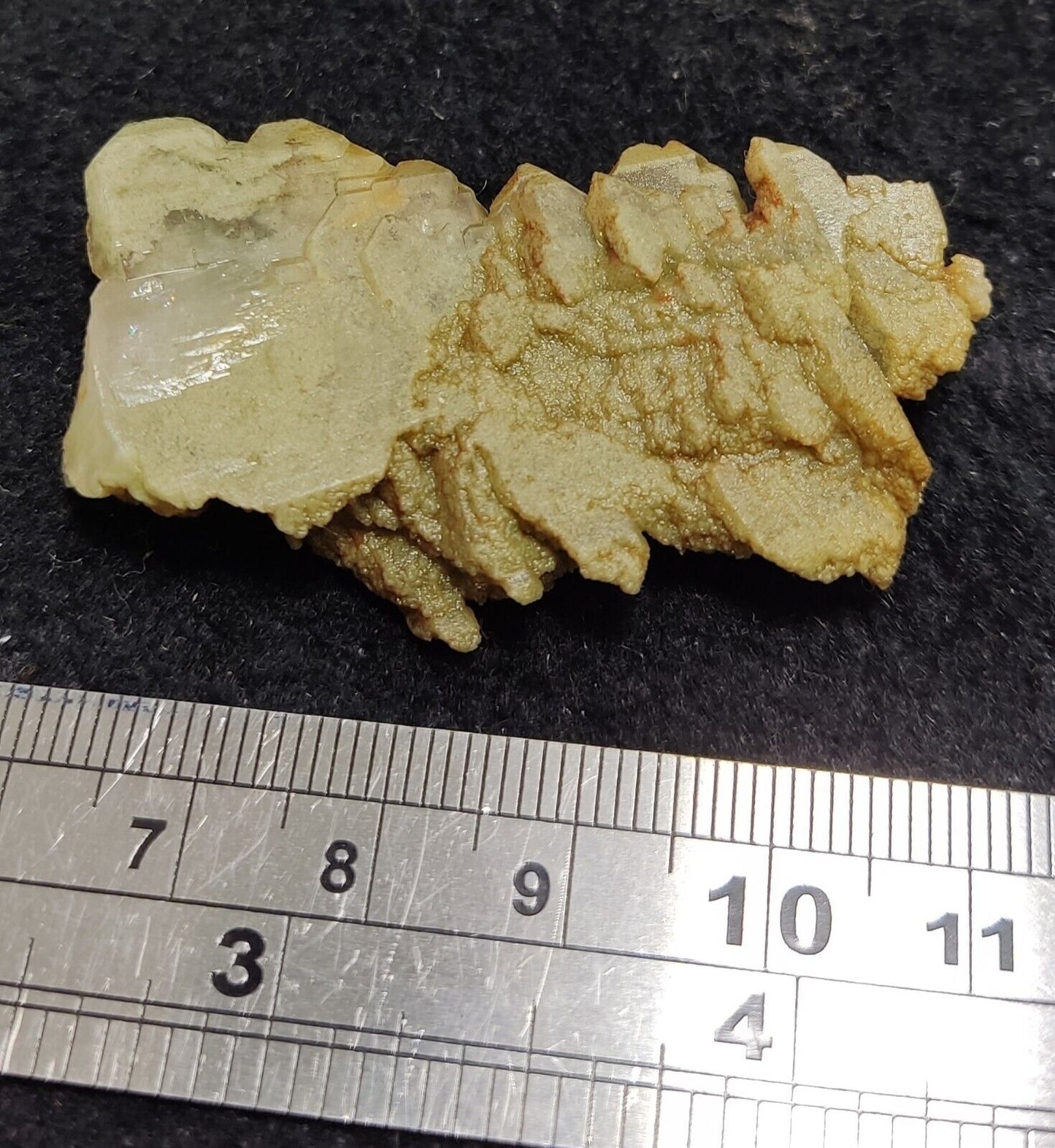 An Aesthetic specimen of chlorite quartz 24 grams