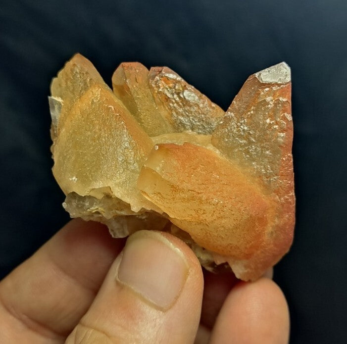 An Aesthetic Naturally terminated specimen of dogtooth calcite 93 grams