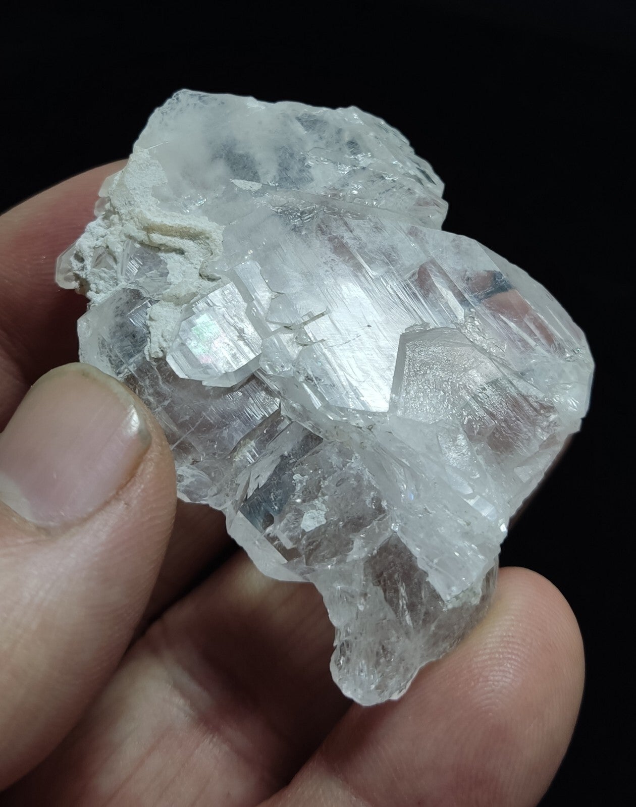 A very Aesthetic Natural beautifully terminated Faden Quartz crystal 38 grams