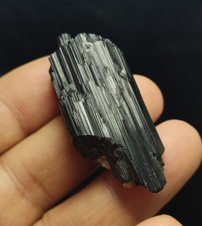 Natural Terminated Black Tourmaline Crystal 24 grams