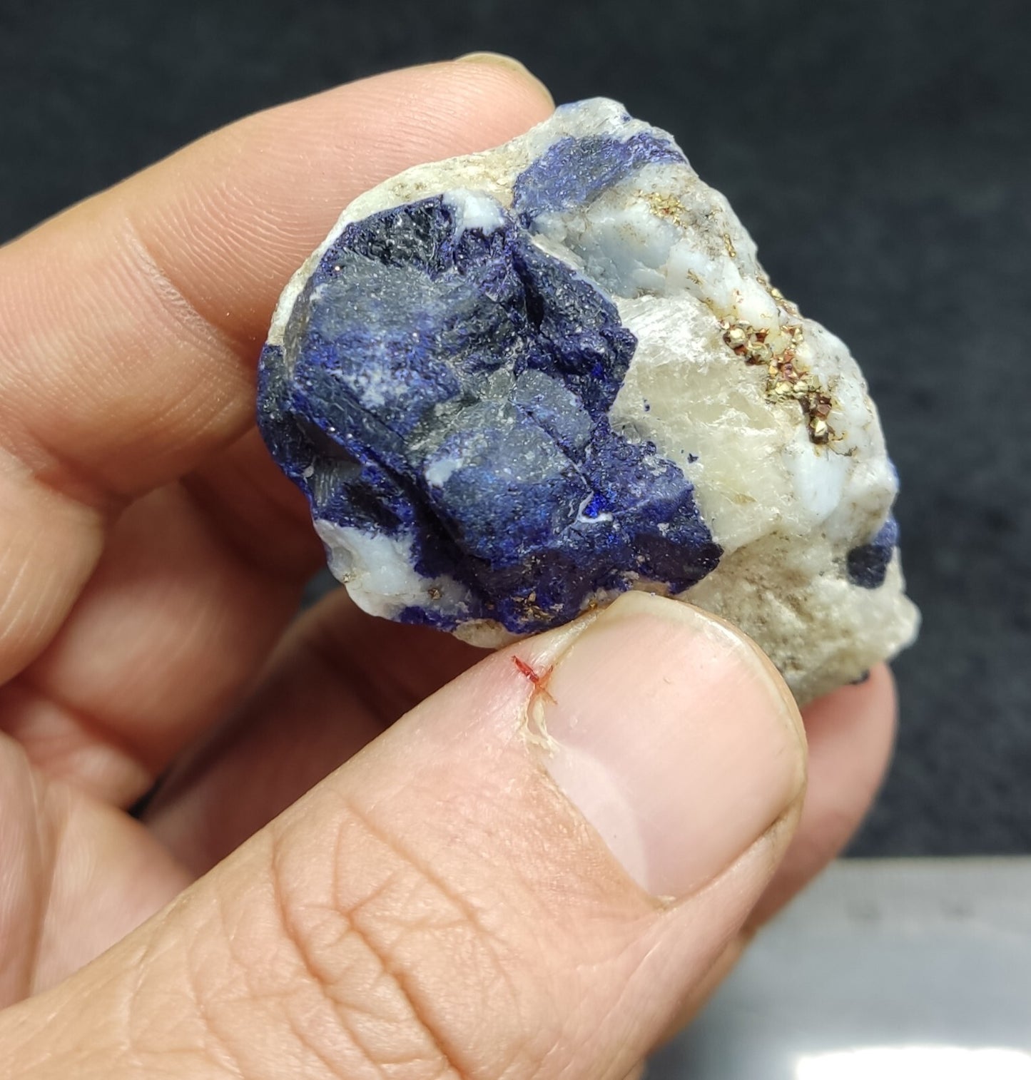 An Aesthetic specimen of Lazurite 59 grams