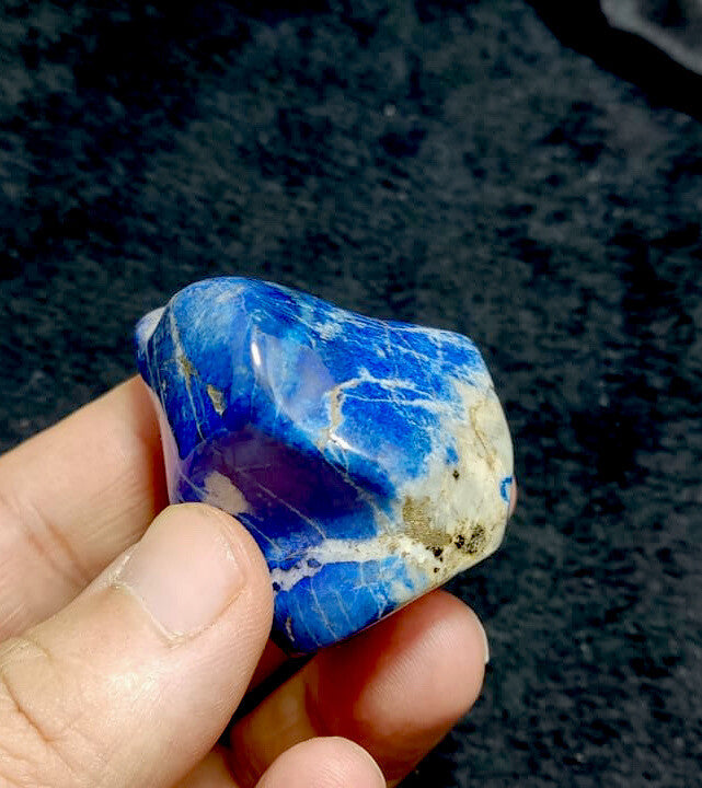 Natural Lapis Lazuli Polished Free From 96 Grams