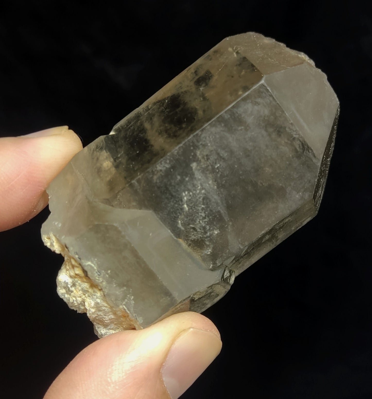 An Aesthetic Naturally terminated specimen of Smoky Quartz 107 grams