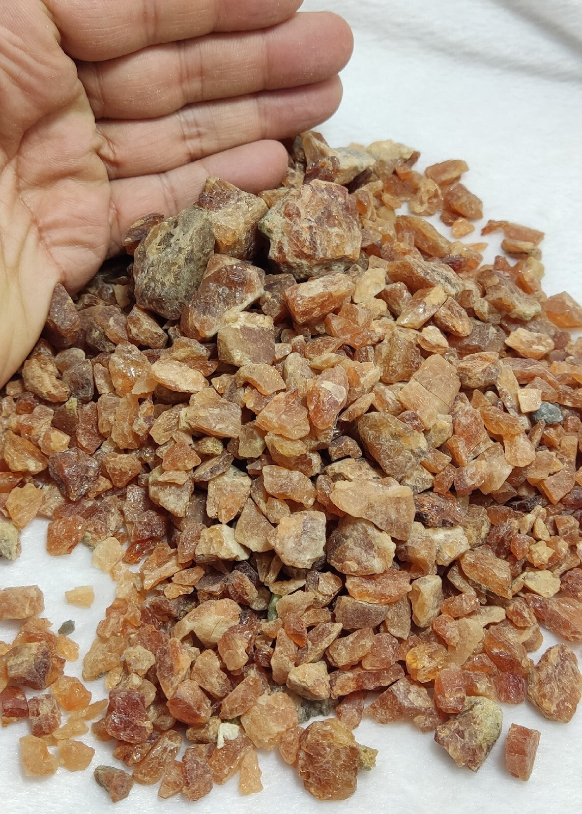 800 grams hessonite Garnets