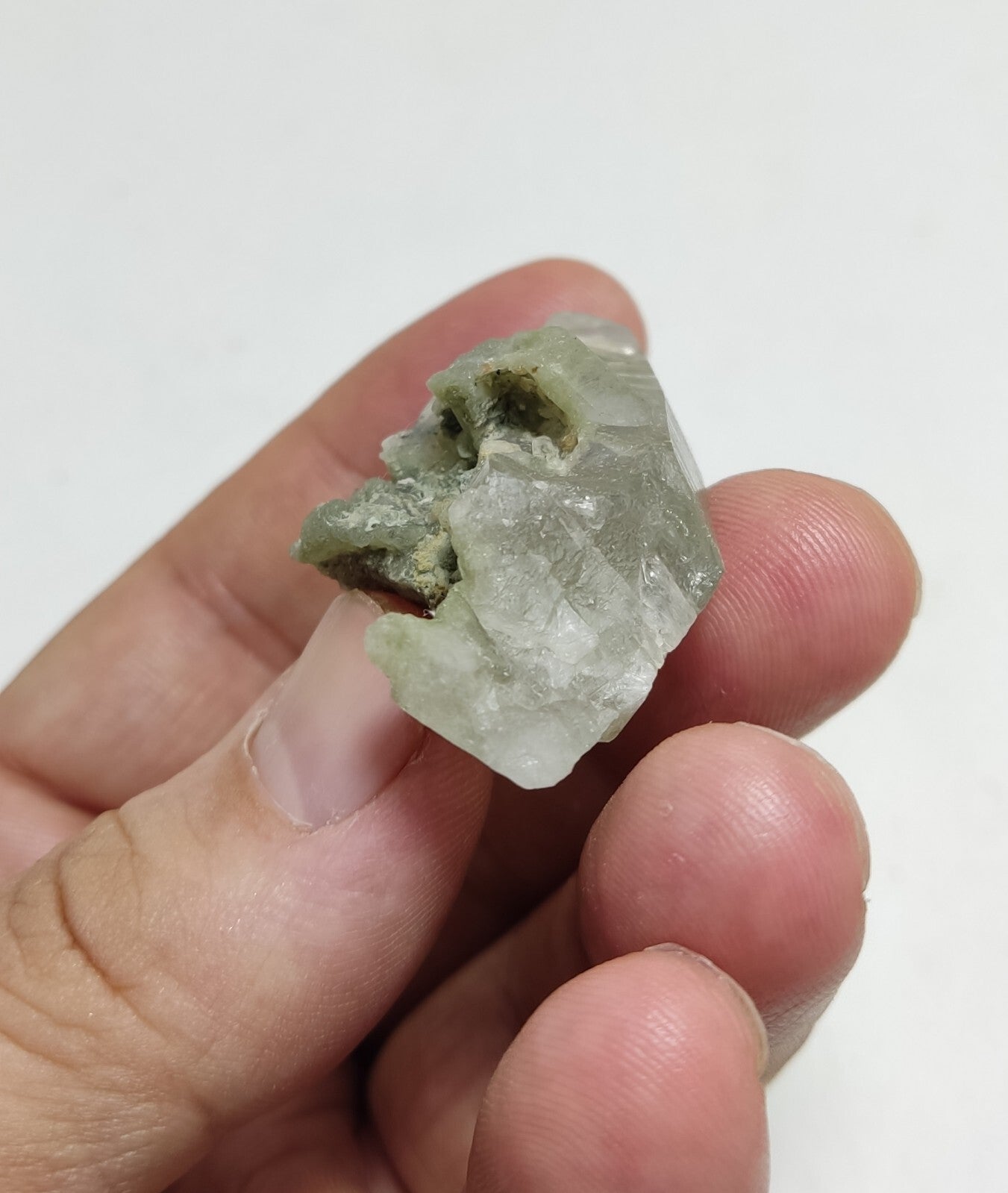 An Aesthetic Natural beautifully terminated Chlorite Quartz specimen 23 grams