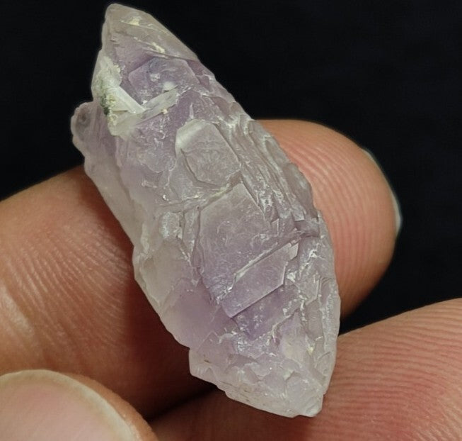 Miniature Etched Natural Amethyst Double Terminated 5 grams