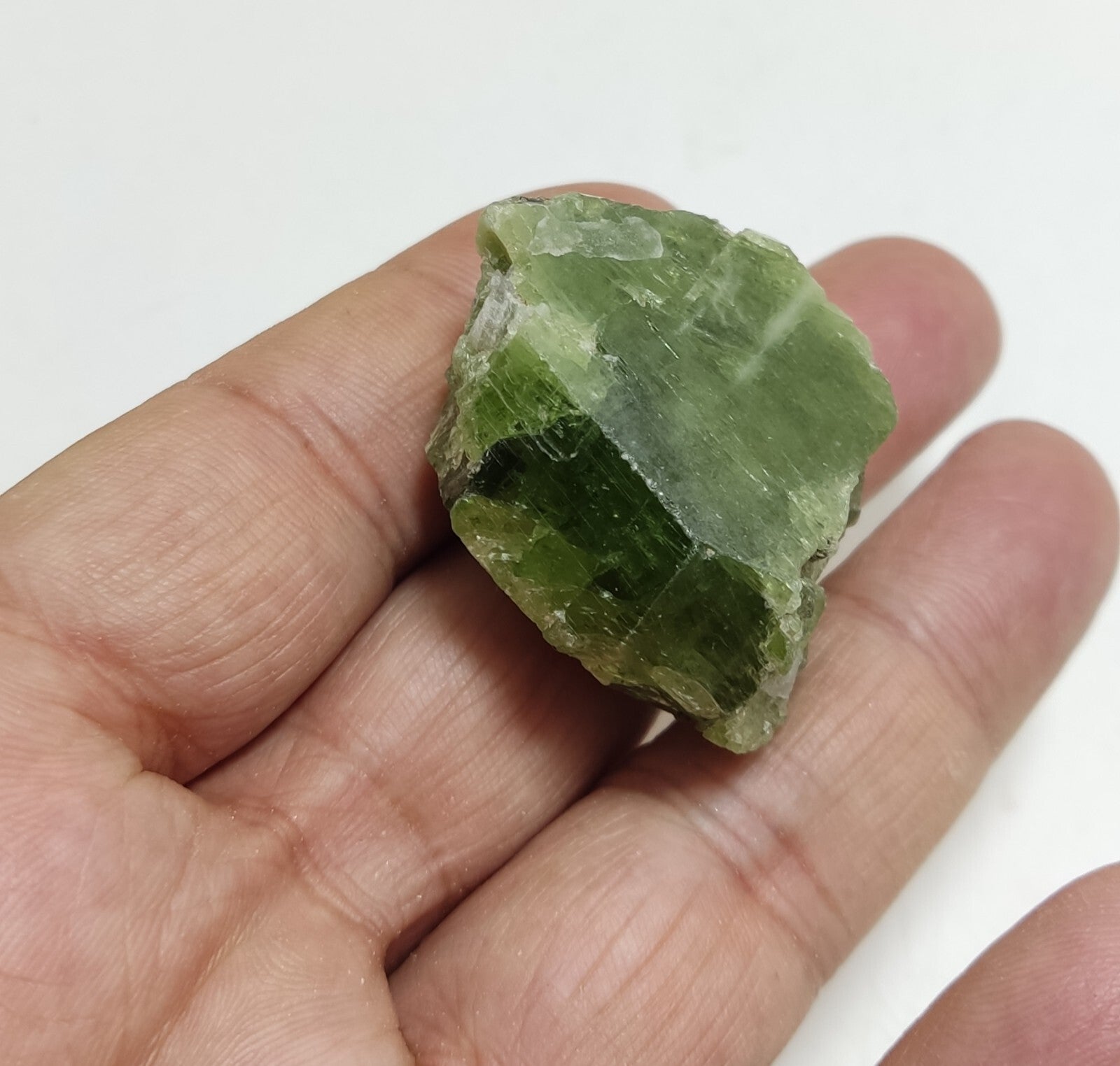 An amazing specimen of diopside crystal 46 grams