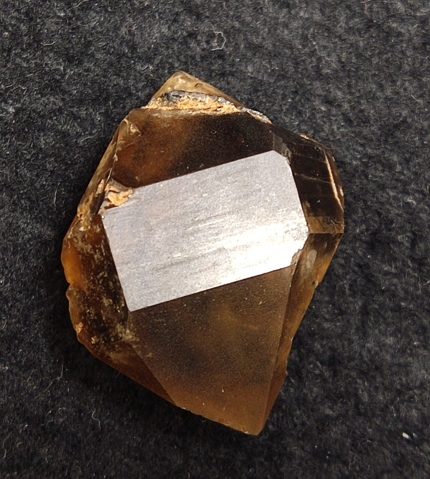 An Aesthetic double terminated smoky quartz crystal 14 grams