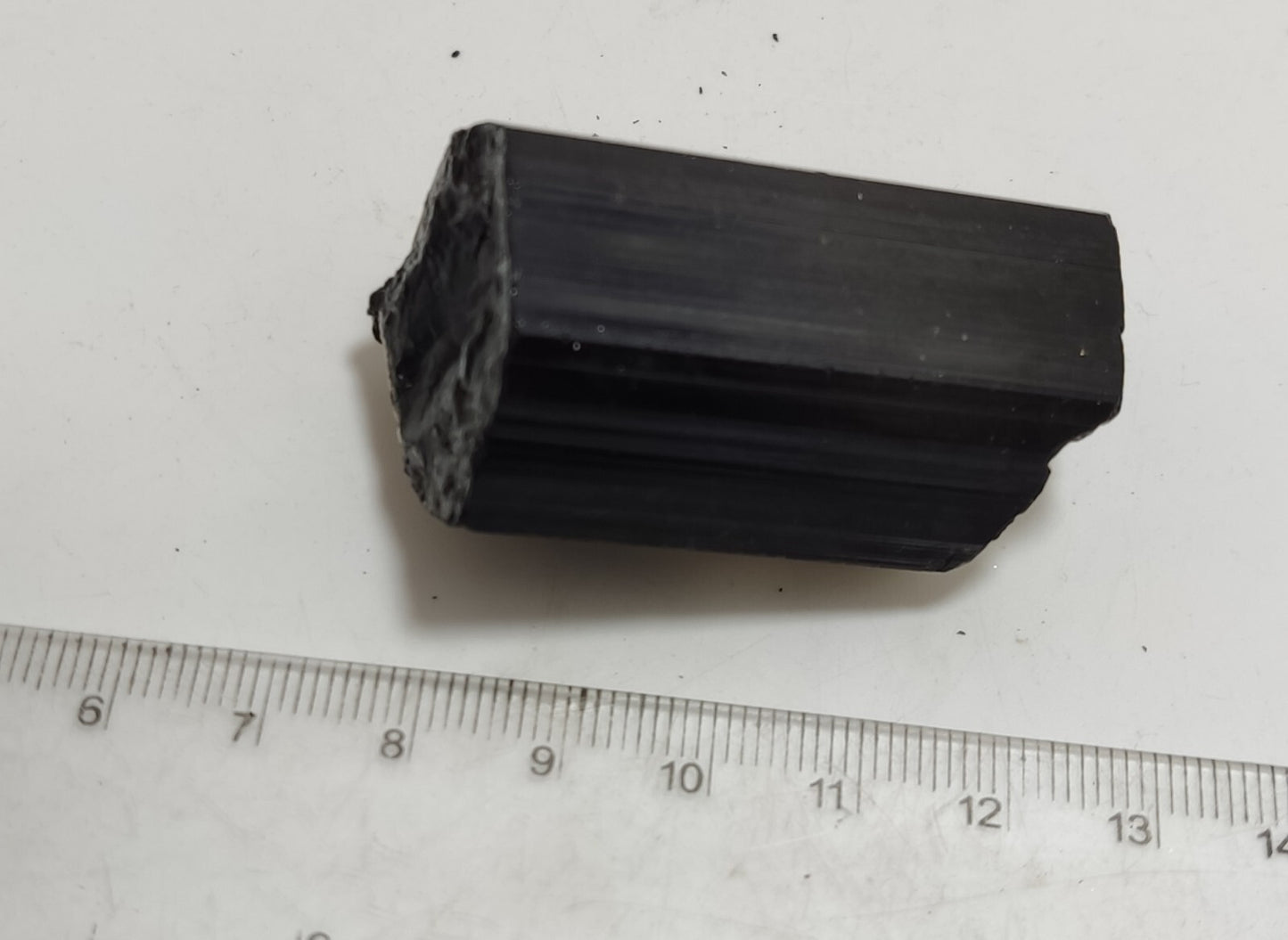 An aesthetic Specimen of black tourmaline crystal 62 grams