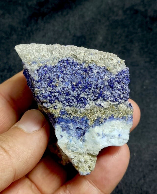 Natural Lazurite With Pyrite 131 Grams.
