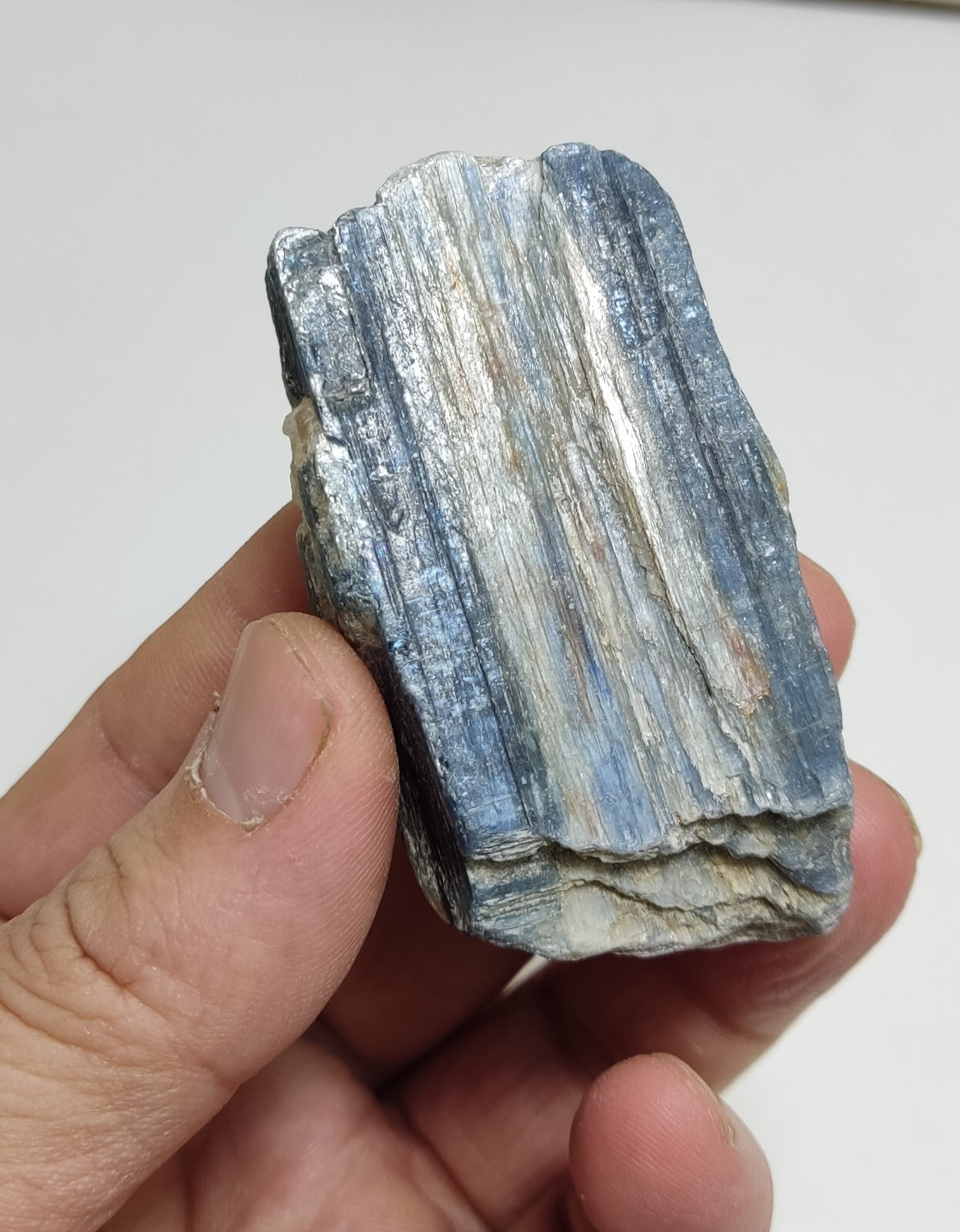 An Aesthetic specimen of blue kyanite crystal 93 grams
