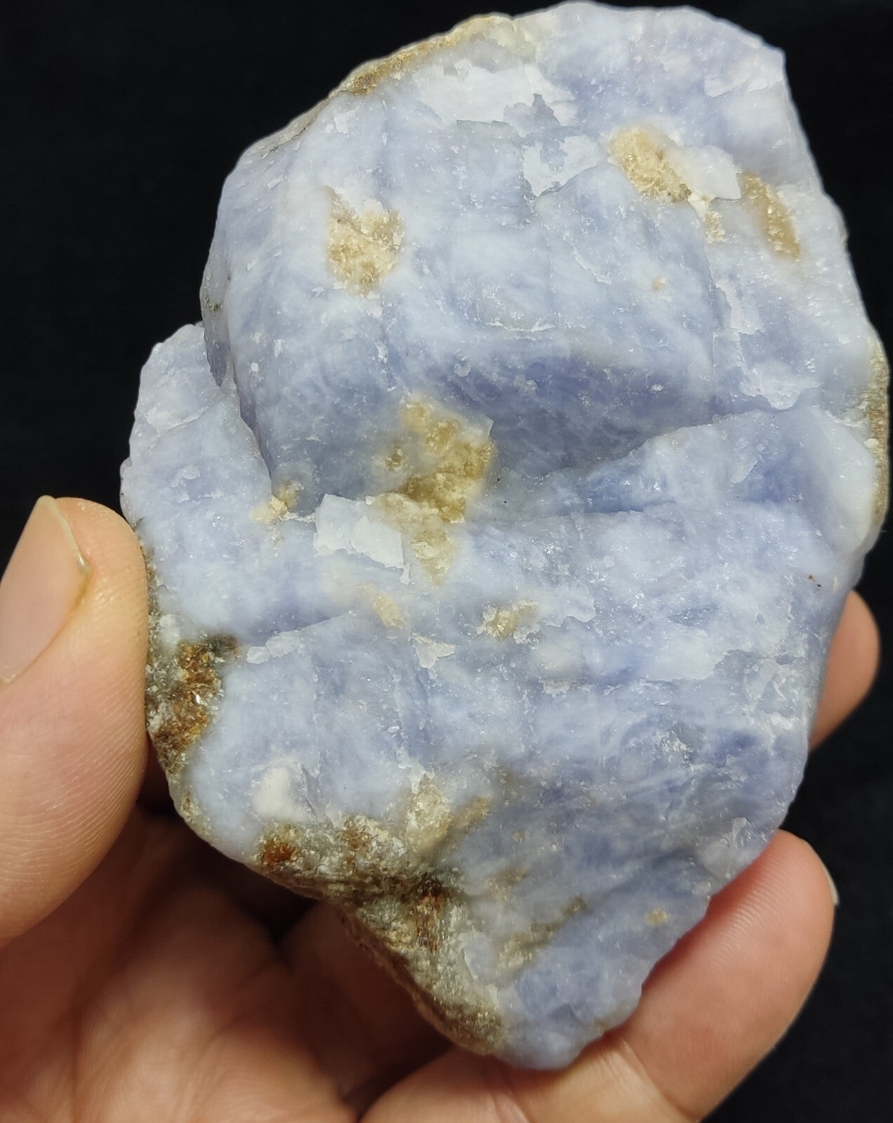 An Aesthetic Natural beautiful rough Hackmanite specimen 344 grams
