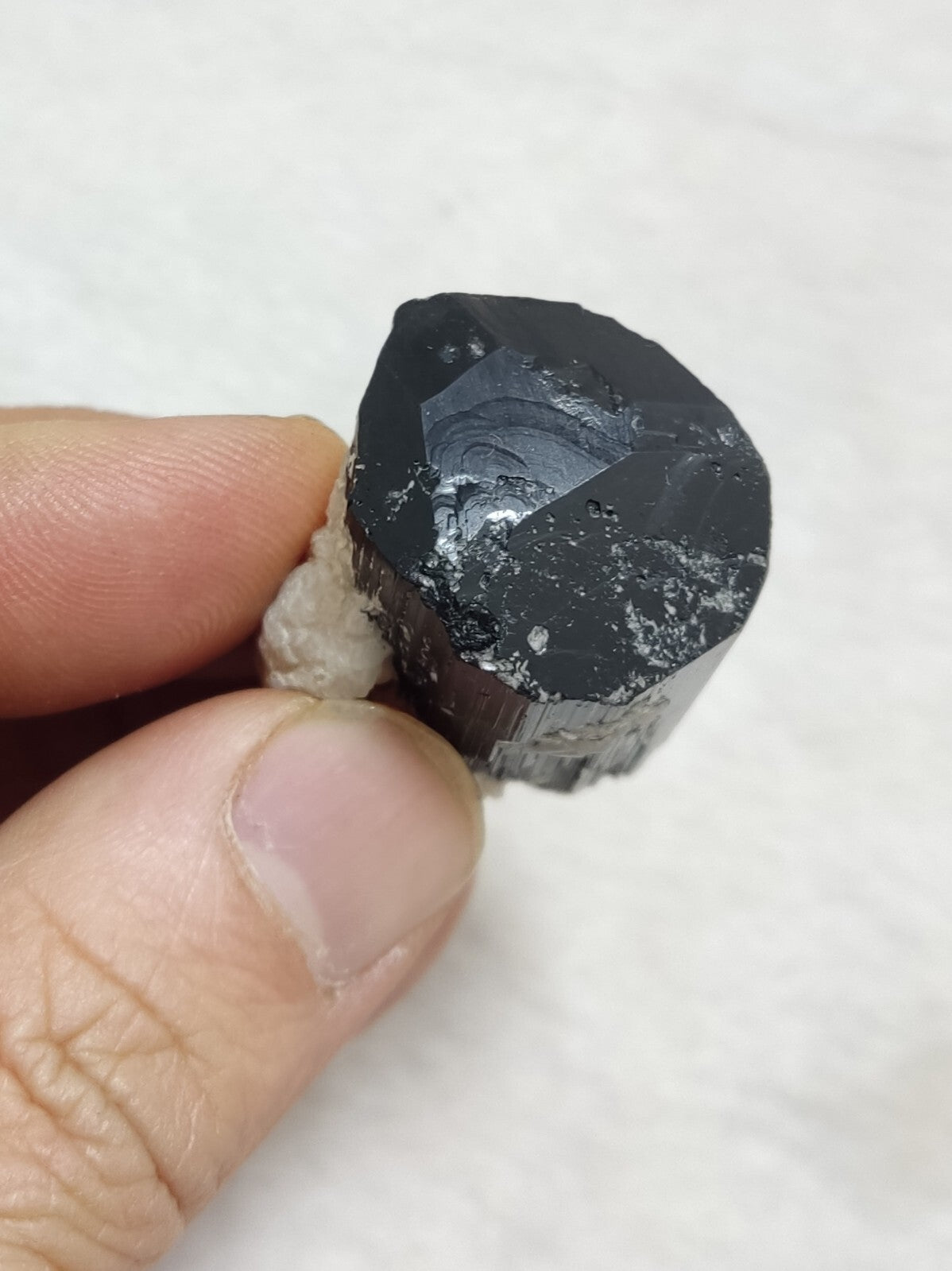 An Aesthetic Natural beautifully terminated tourmaline crystal 40 grams