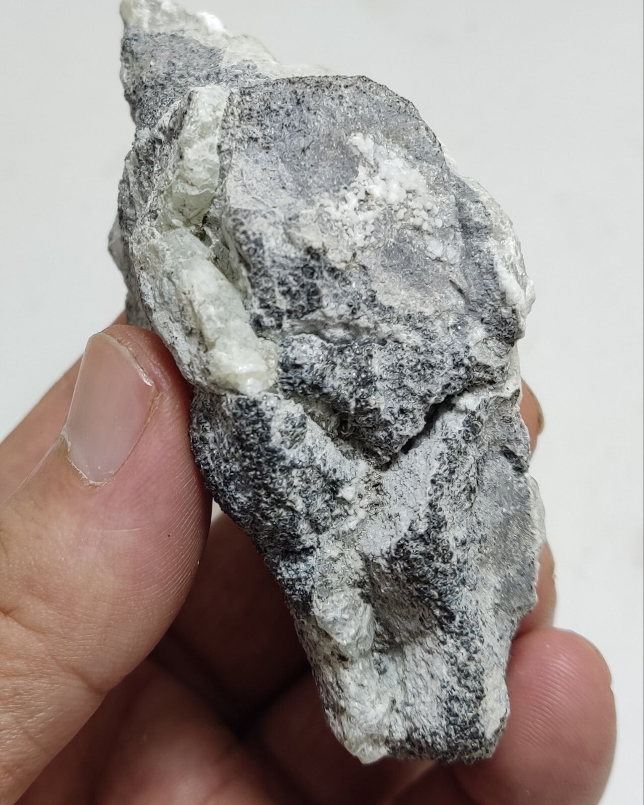 An Aesthetic Natural specimen of brucite with chromite 183 grams