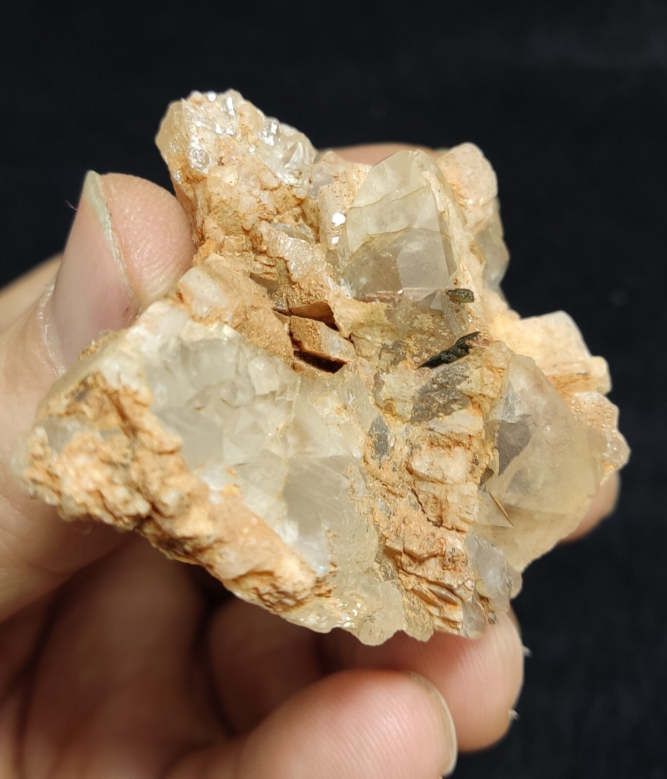 An Aesthetic terminated Quartz floater Zegi Mountains 75 grams