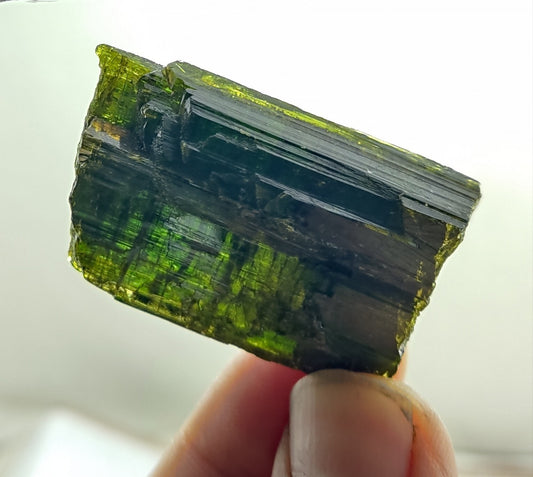 An Aesthetic specimen of epidote crystal 36 grams