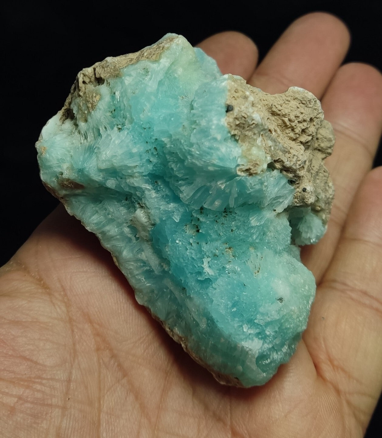 Natural Blue Aragonite 180 grams
