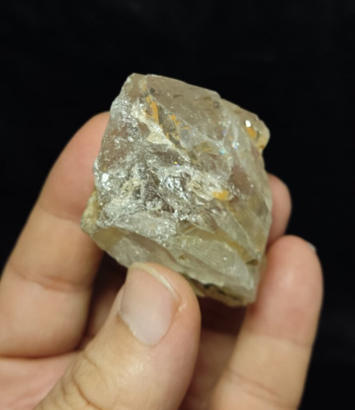 Double terminated Quartz Crystal High Altitude Patterns 94 grams