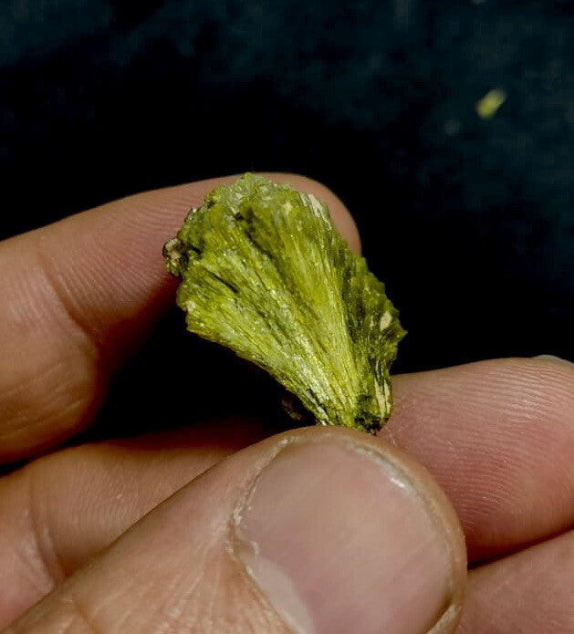 Natural Epidote Crystal 8 Grams.