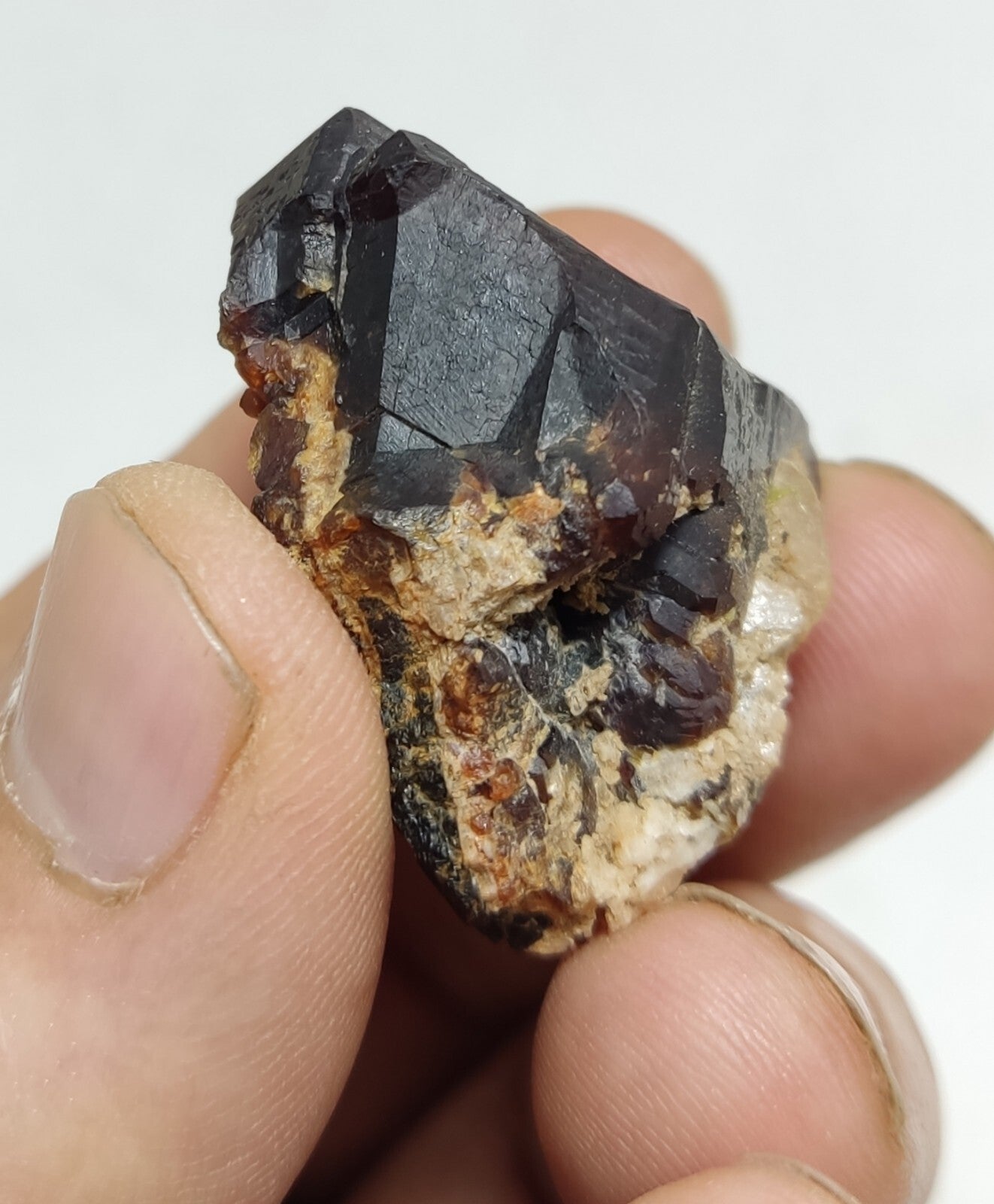 33 grams Aesthetic specimen Garnets cluster andradite garnets natural garnets